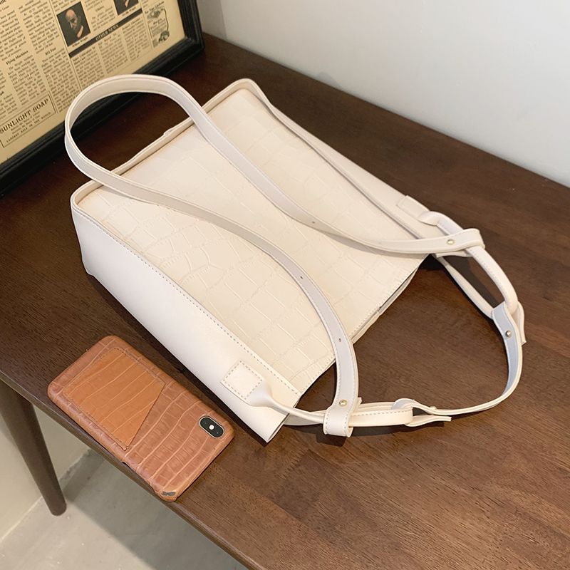 Torebka Damska Skórzana Buitron Crossbody - Beżowy