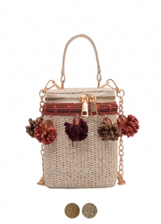 Torebka Damska Tintin Mini Woven Summer Shoulder