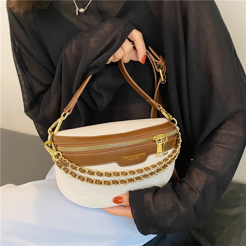 Torebka Damska Vilche Luxury Belt - Khaki