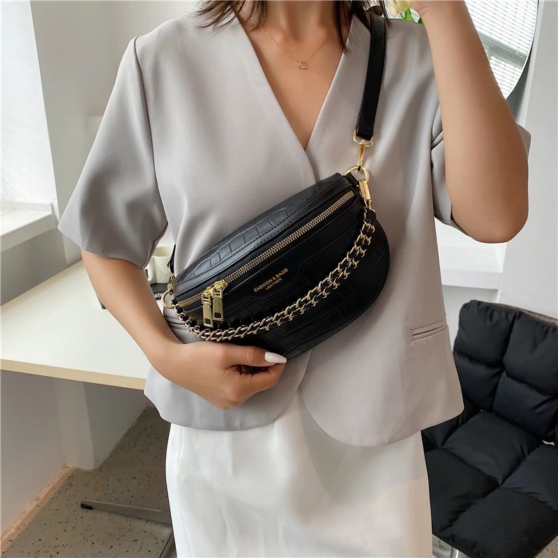 Torebka Damska Vilche Luxury Belt - Khaki