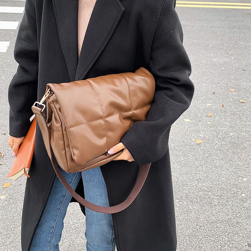 Torebki Damskie Chaman Faux Leather Na Ramię - Czarny