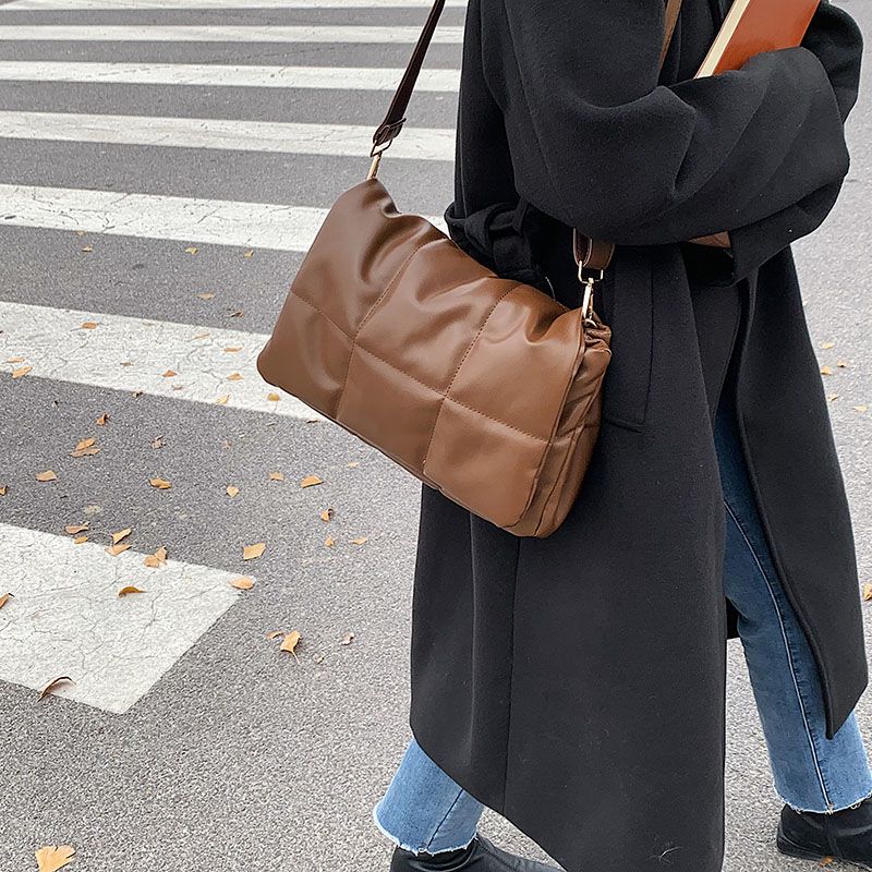Torebki Damskie Chaman Faux Leather Na Ramię - Czarny