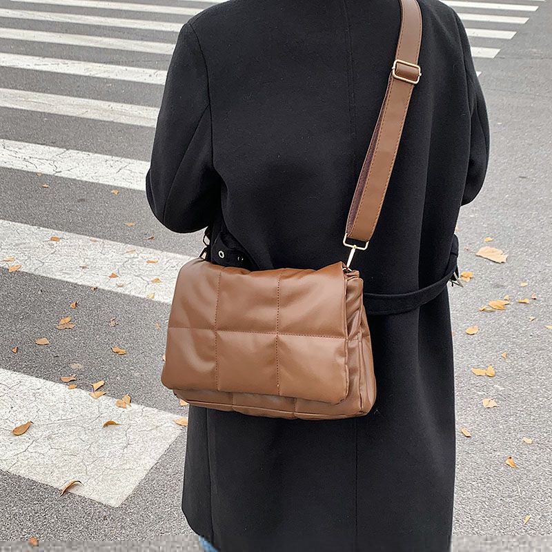 Torebki Damskie Chaman Faux Leather Na Ramię - Czarny