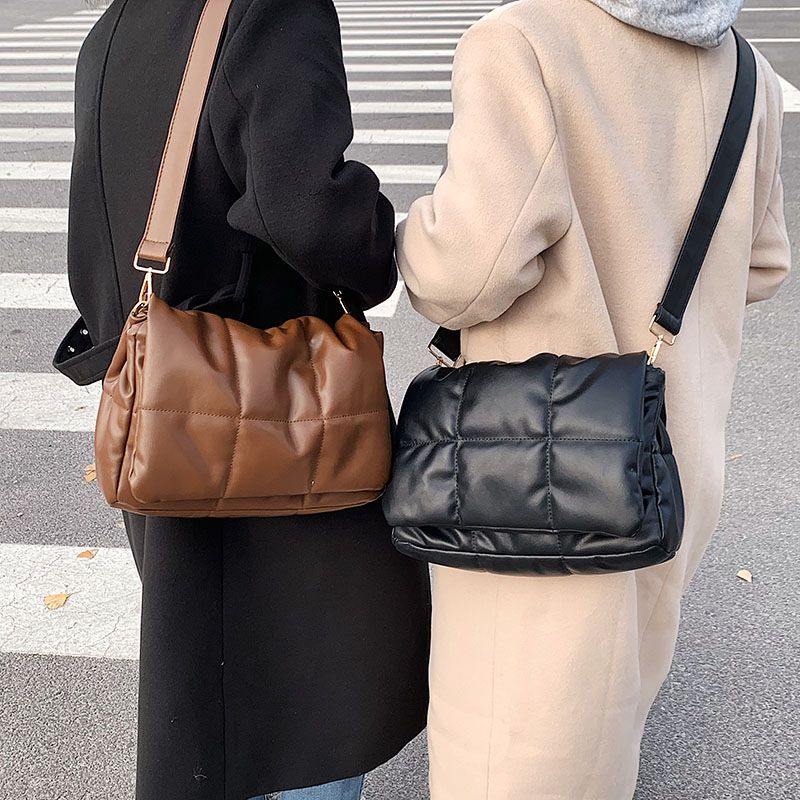 Torebki Damskie Chaman Faux Leather Na Ramię - Czarny