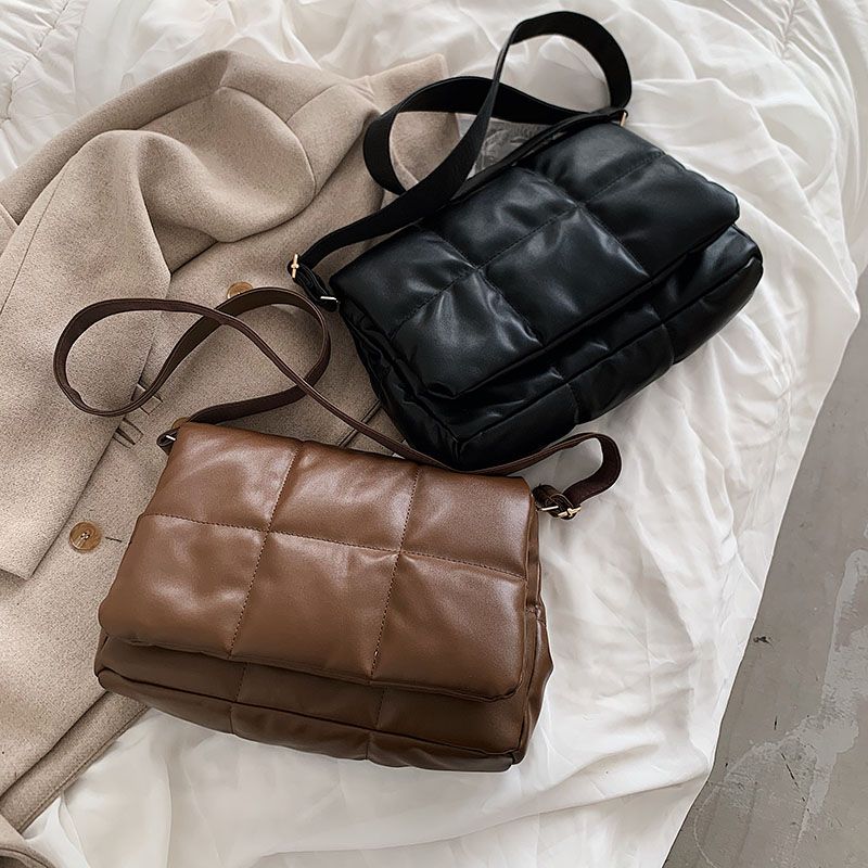 Torebki Damskie Chaman Faux Leather Na Ramię - Czarny
