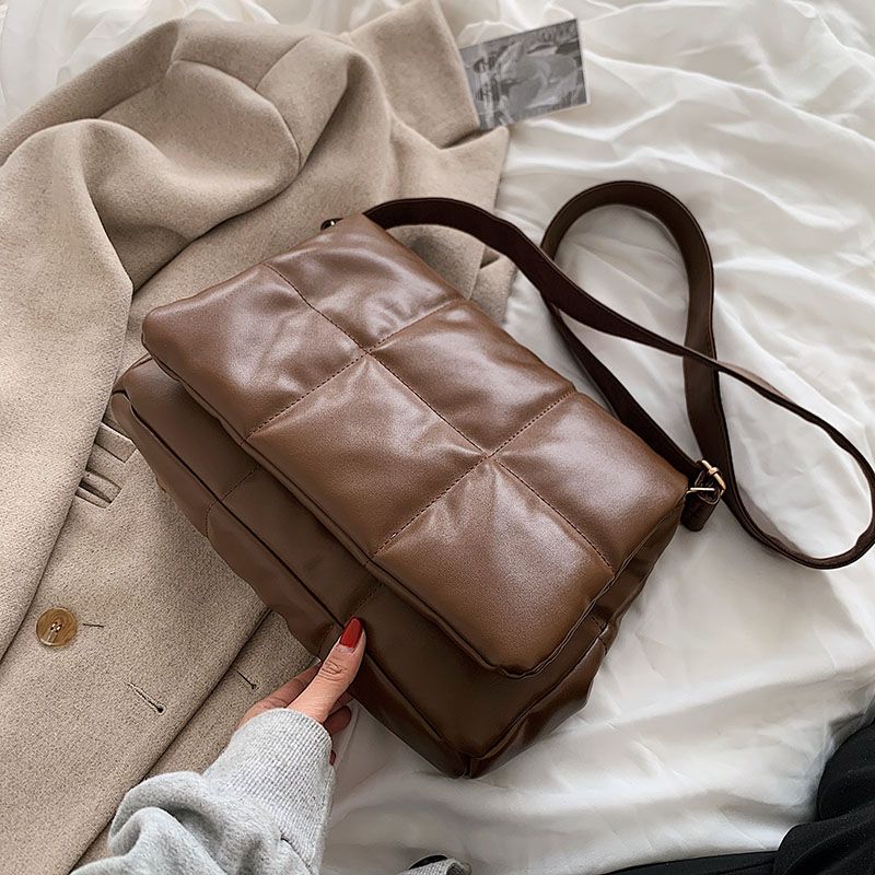 Torebki Damskie Chaman Faux Leather Na Ramię - Czarny