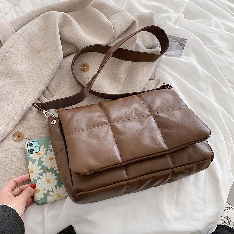 Torebki Damskie Chaman Faux Leather Na Ramię - Czarny