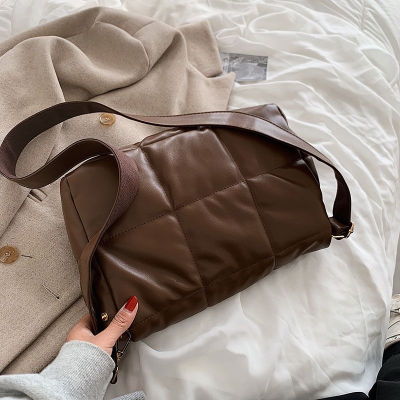 Torebki Damskie Chaman Faux Leather Na Ramię - Czarny