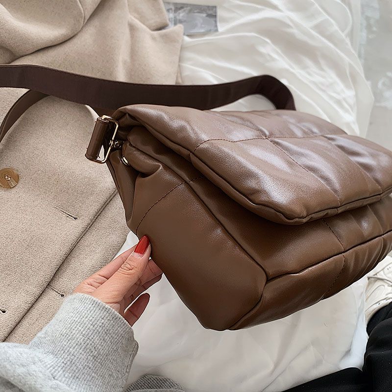 Torebki Damskie Chaman Faux Leather Na Ramię - Czarny