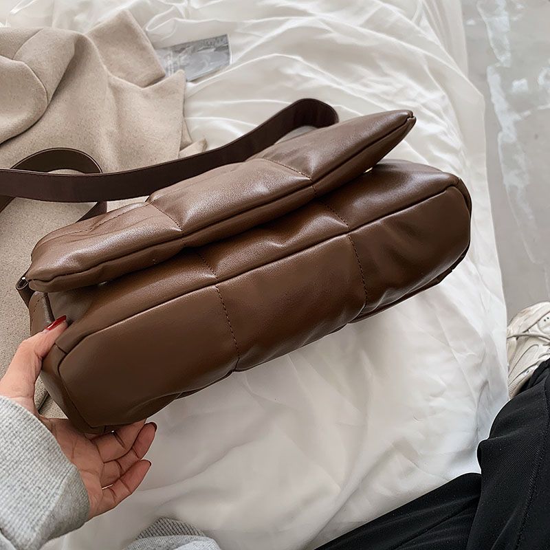 Torebki Damskie Chaman Faux Leather Na Ramię - Czarny