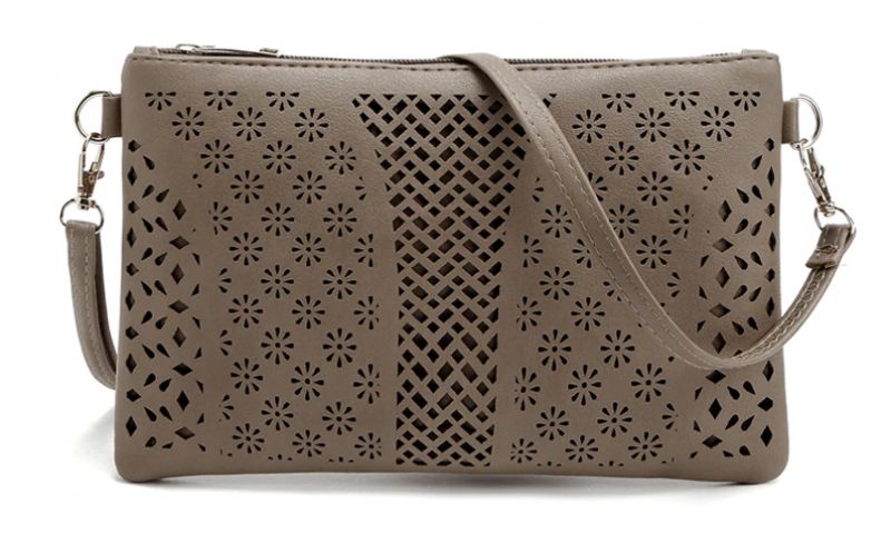 Touch Damska Designerska Modna Torebka - Brązowy