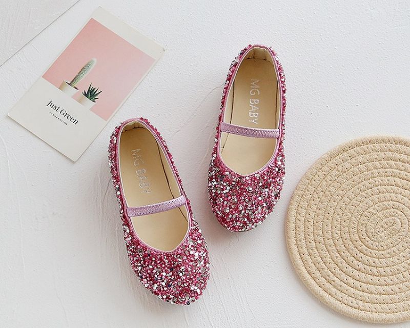 Tracy Dziewczęce Płaskie Buty - Srebrny