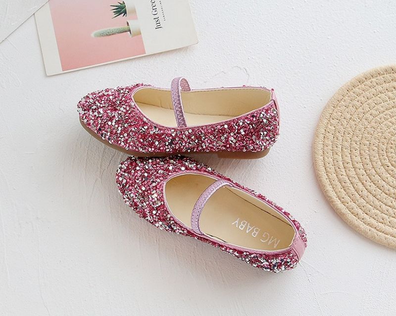 Tracy Dziewczęce Płaskie Buty - Srebrny