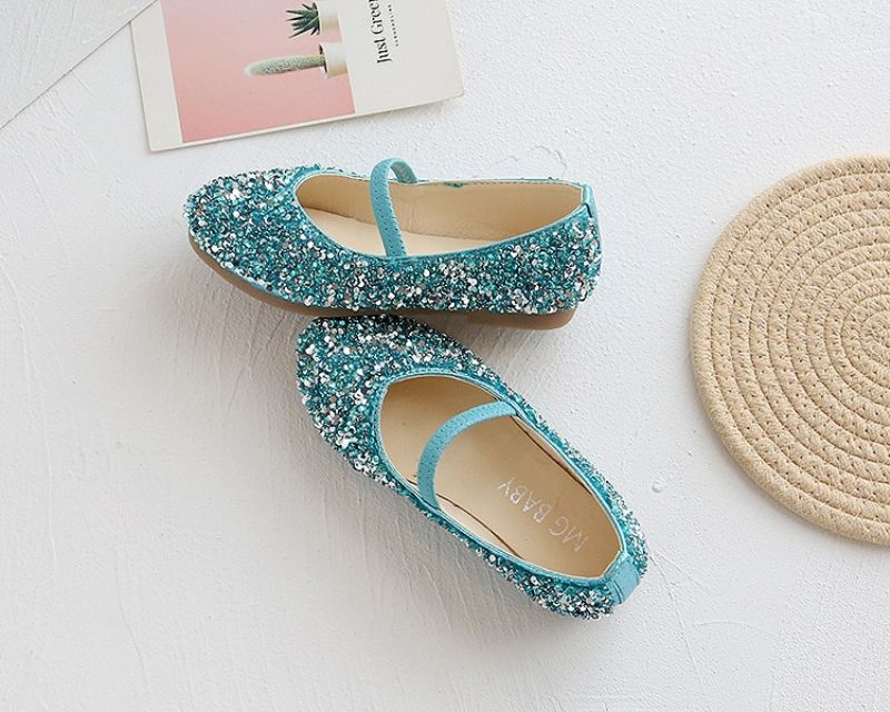 Tracy Dziewczęce Płaskie Buty - Srebrny
