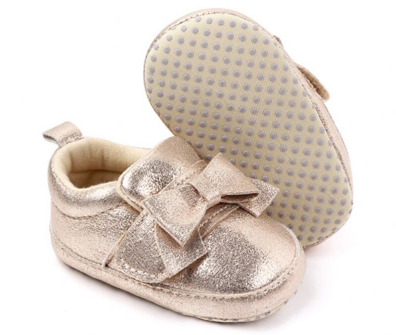 Trampki Codzienne Riri Baby Dla Dziewczynki - Srebrny