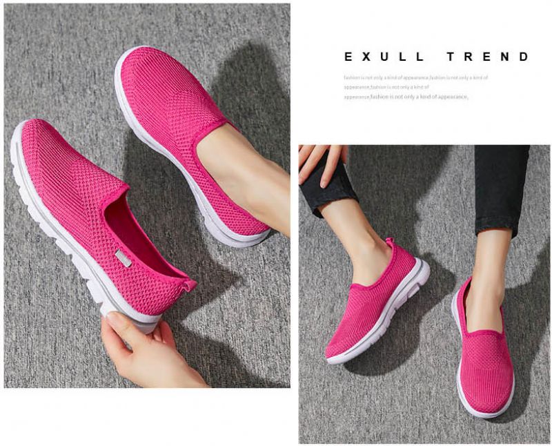 Trina Damskie Buty Wsuwane - Niebieski1
