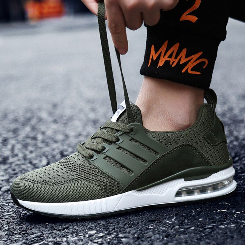 Trivial Dla Obu Płci Breathable Sneaker - Czarny