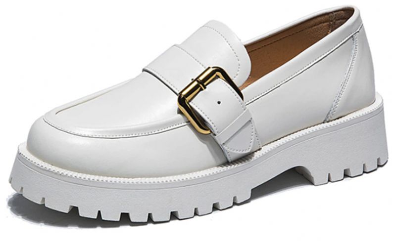 Tula Damskie Platformy Wsuwane Czarne Buty - Czarny