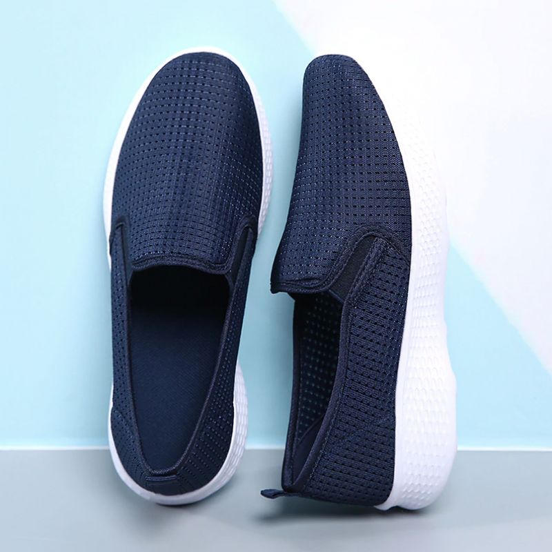 Umai Damskie Niebieskie Buty Wsuwane - Granatowy