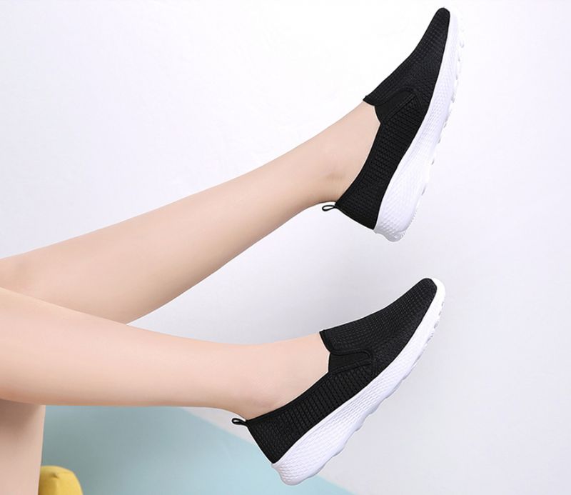 Umai Damskie Niebieskie Buty Wsuwane - Granatowy