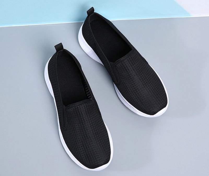 Umai Damskie Niebieskie Buty Wsuwane - Granatowy