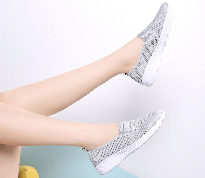 Umai Damskie Niebieskie Buty Wsuwane - Granatowy