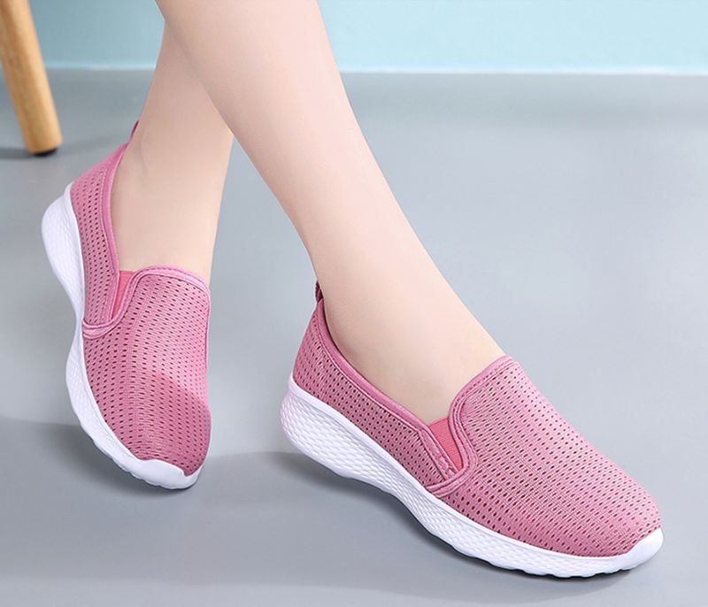 Umai Damskie Niebieskie Buty Wsuwane - Granatowy