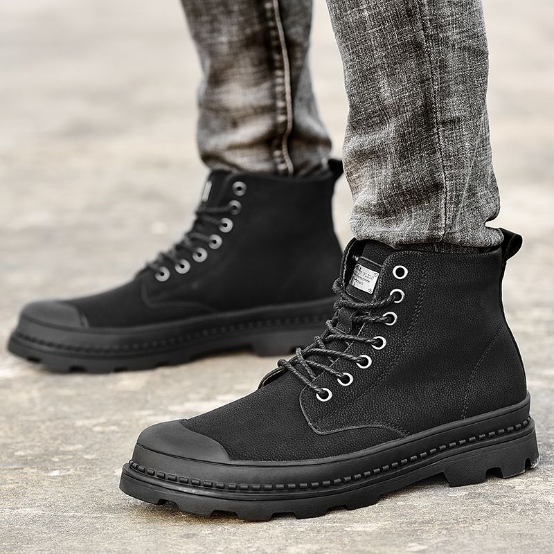 Vally Męskie Buty Codzienne - Czarny