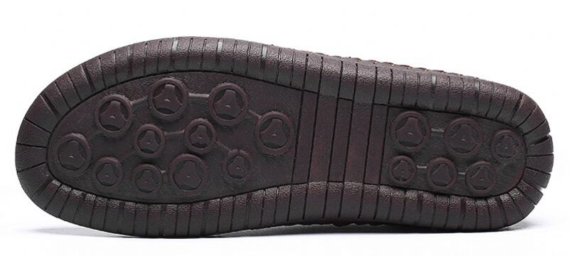 Varclyn Męskie Mokasyny Buty Codzienne - Khaki