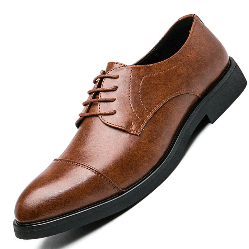 Vasil Męskie Mokasyny Eleganckie Buty - Brązowy