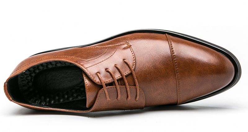 Vasil Męskie Mokasyny Eleganckie Buty - Brązowy