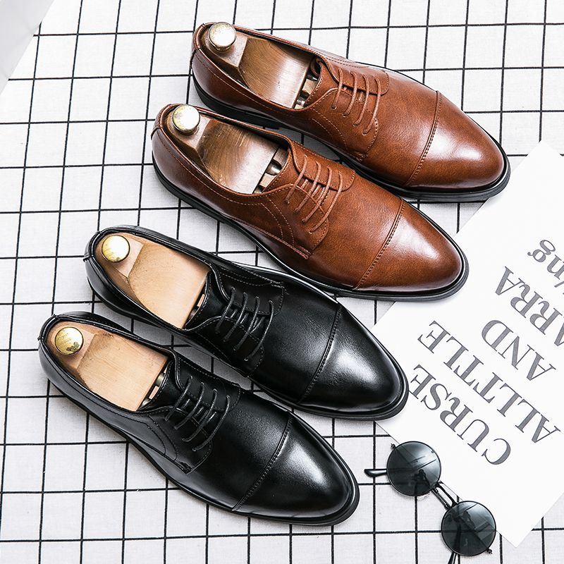 Vasil Męskie Mokasyny Eleganckie Buty - Brązowy