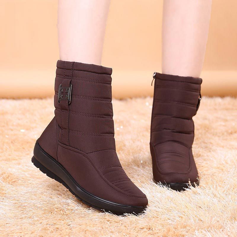 Velma Damskie Wodoodporne Buty - Czerwony