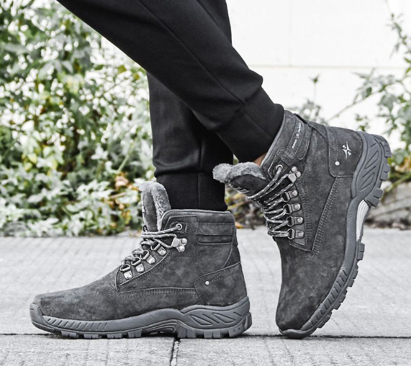 Vergil Męskie Buty Wygodne - Szary