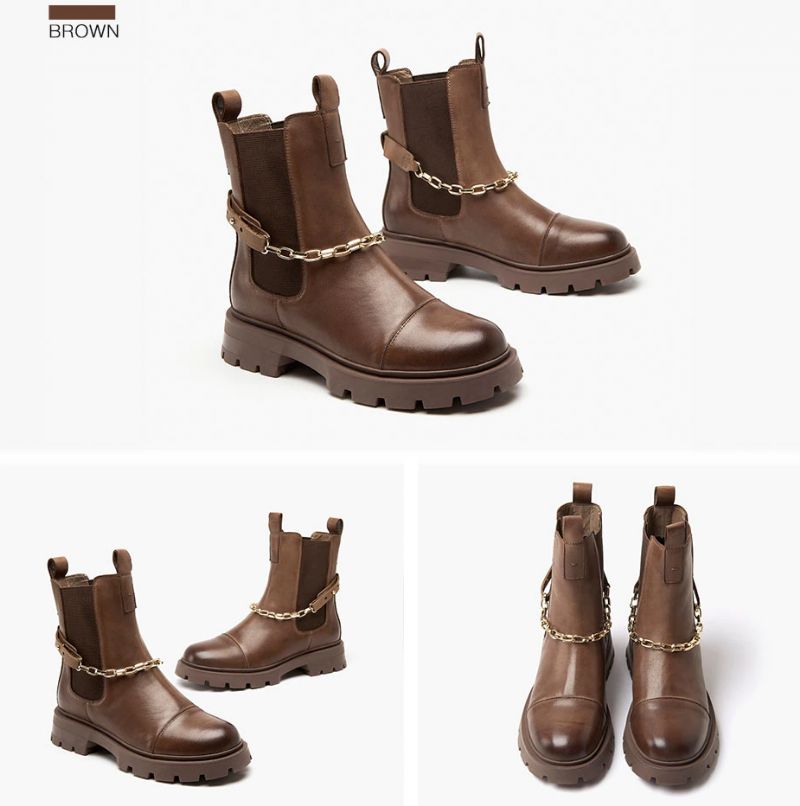 Verona Damskie Buty Chelsea - Czarny