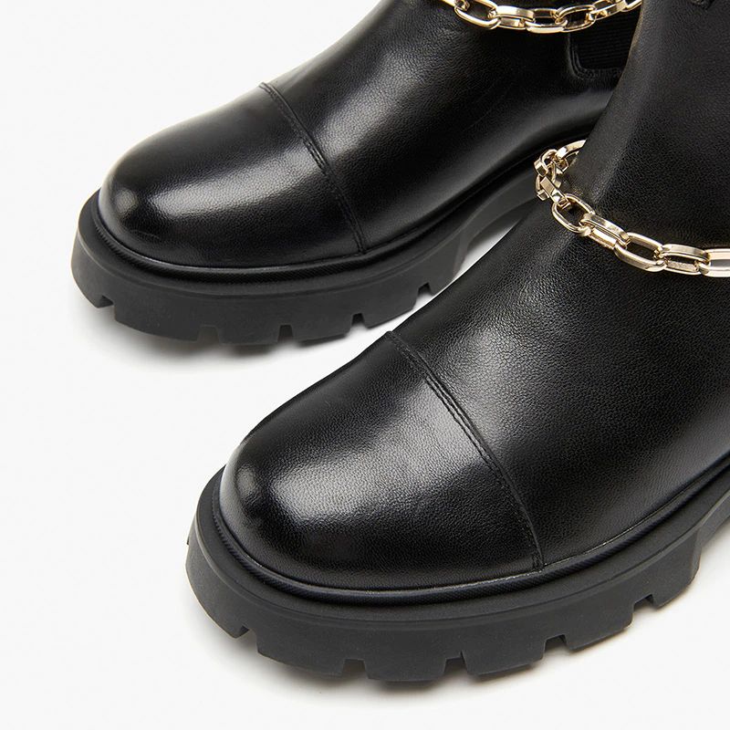 Verona Damskie Buty Chelsea - Czarny