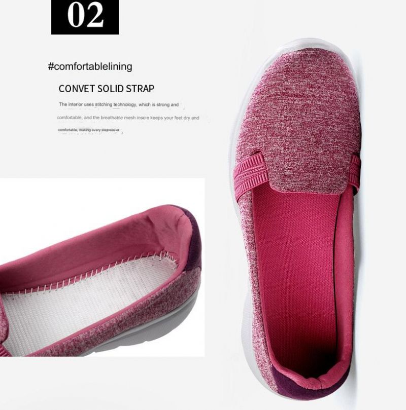 Vesta Damskie Miękkie Płaskie Buty - Niebieski