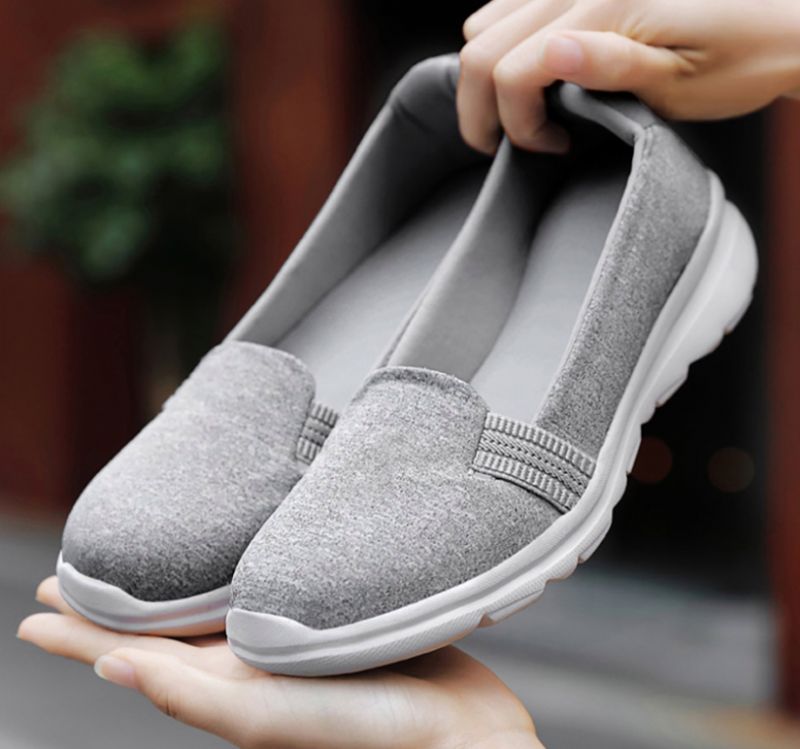 Vesta Damskie Miękkie Płaskie Buty - Niebieski