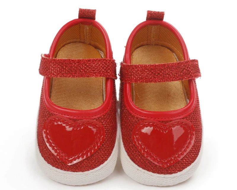 Vicentina Baby Dziewczęce Buty Na Płaskiej Podeszwie - Czerwony