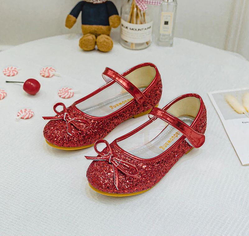 Vicky Dziewczęce Płaskie Buty - Srebrny