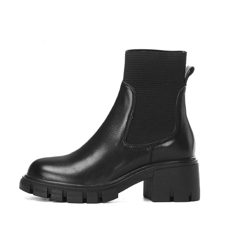 Villin Damskie Buty Chelsea - Czarny
