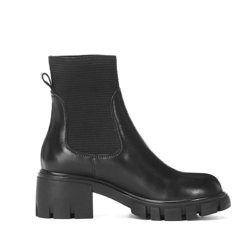 Villin Damskie Buty Chelsea - Czarny