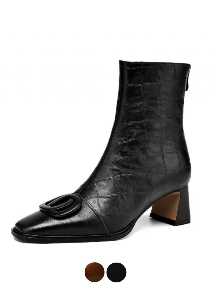 Violet Damskie Buty Z Prawdziwej Skóry