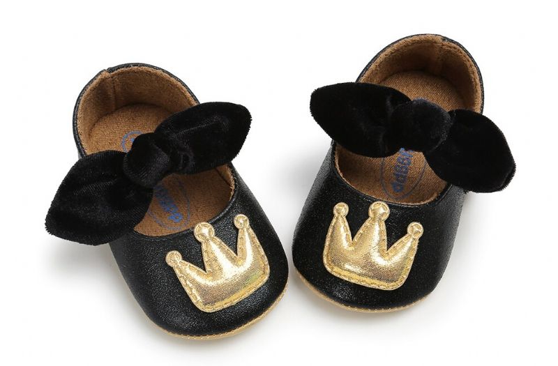 Virginia Baby Dziewczęce Buty Płaskie - Czarny