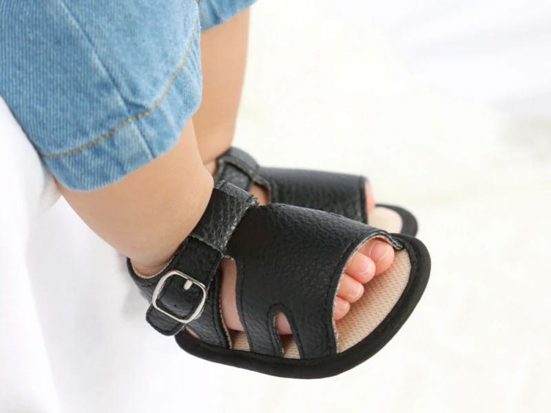 Vitorino Baby Chłopięce Sandały Outdoorowes - Czarny