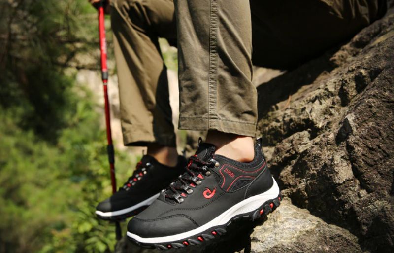Volcan Męskie Trampki Outdoorowe - Zielony