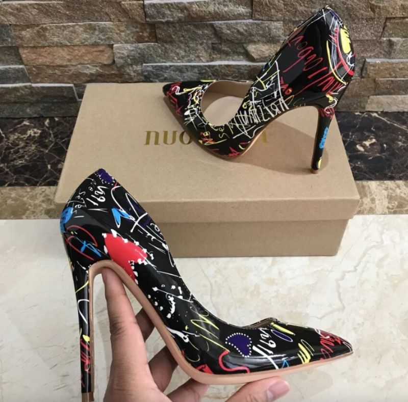 Vyden Damskie Buty Na Obcasie - Biały