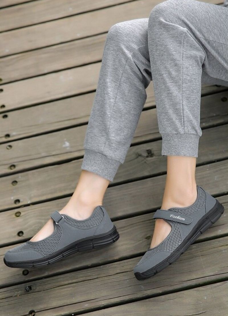 Walker Damskie Buty Wsuwane Czarne - Czarny