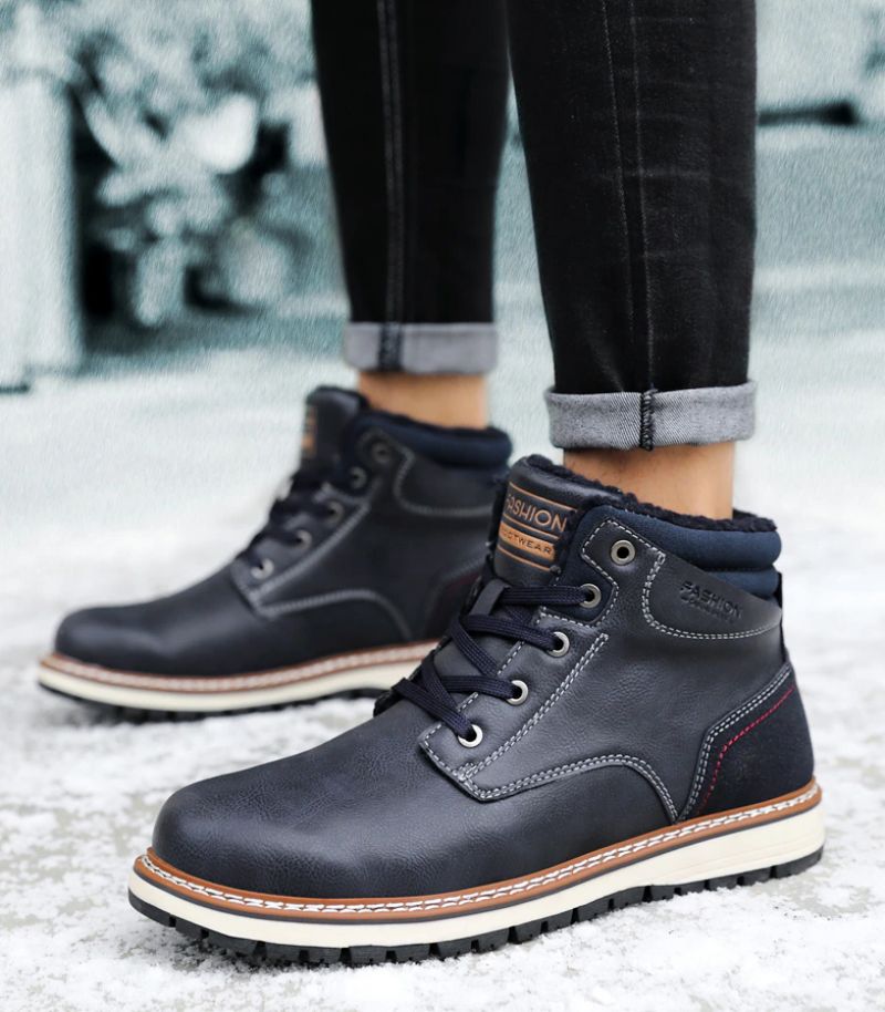 Walt Męskie Buty Zimowe - Brązowe