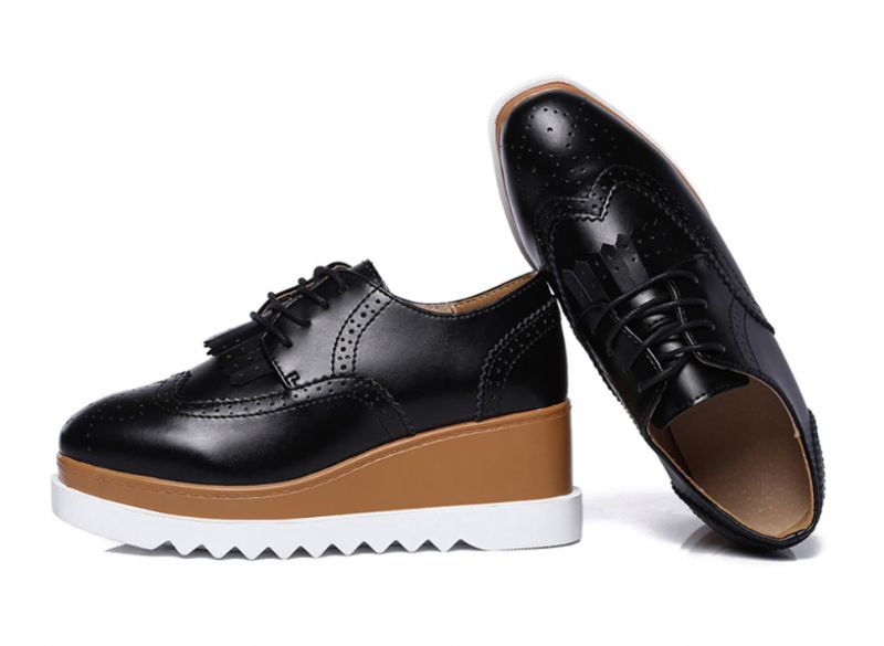 Wayne Damskie Buty Na Koturnie - Beżowy